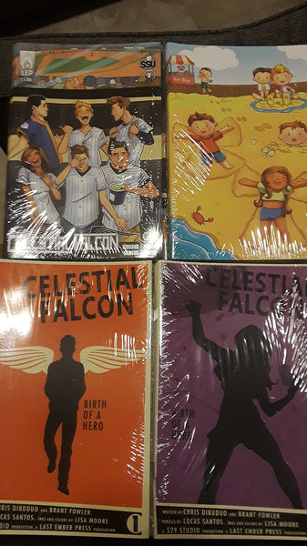 THE CELESTIAL CRATE - Includes All 5 Celestial Falcon #1: Deluxe Edition Covers + Collectibles (Only 20 Available!)