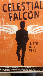 Limited Edition Celestial Falcon Vintage Poster (Only 20 Available!)