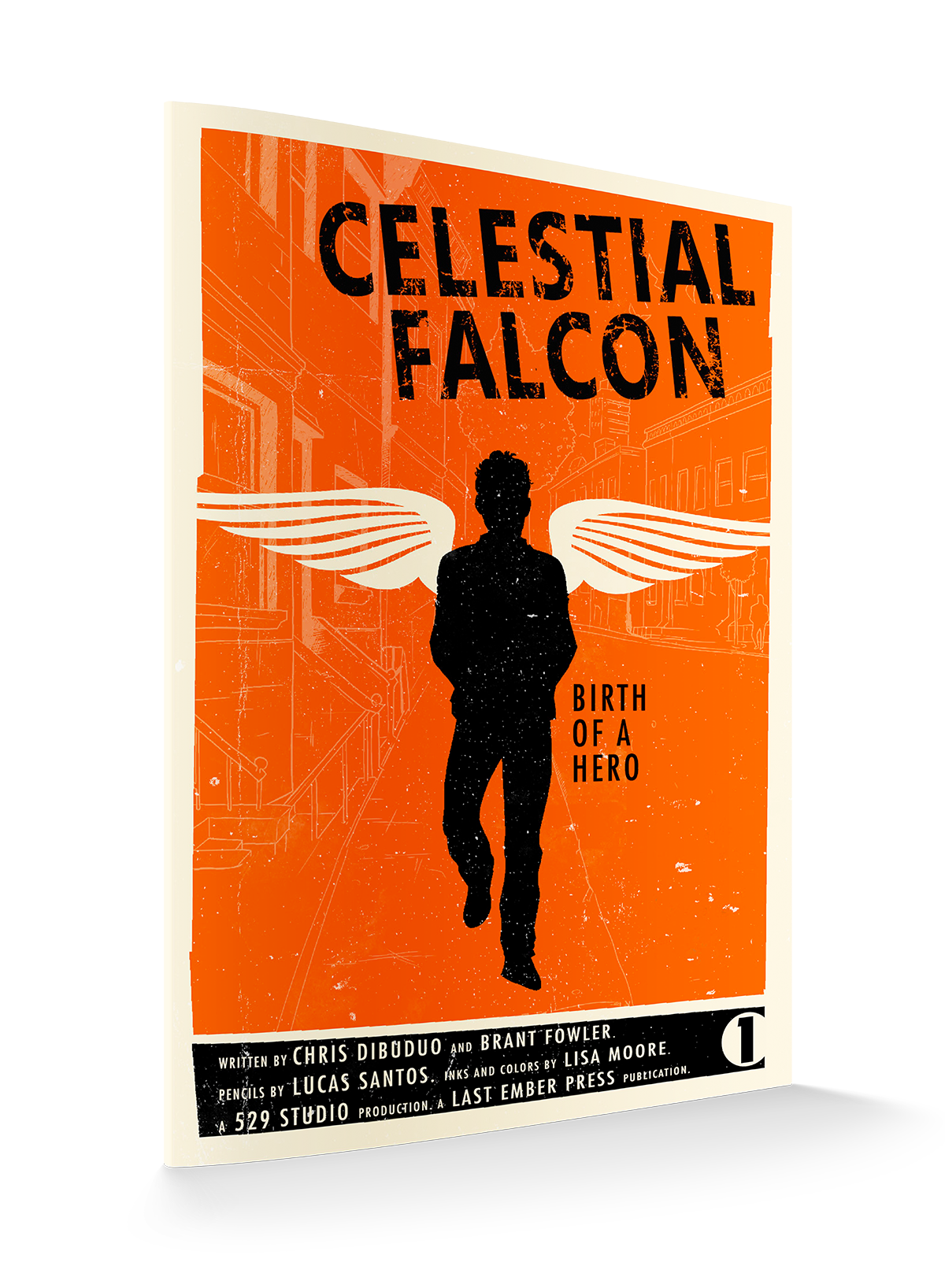 Celestial Falcon #1 Cover C - Limited Vintage Variant