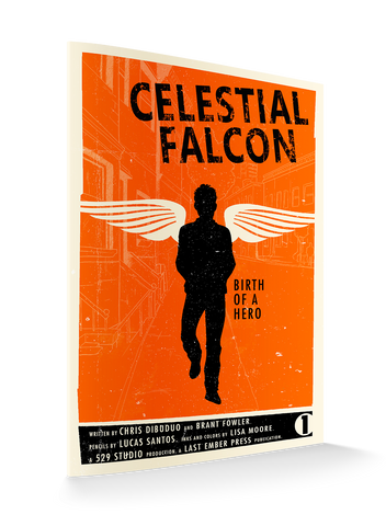 Celestial Falcon #1 Cover C - Limited Vintage Variant
