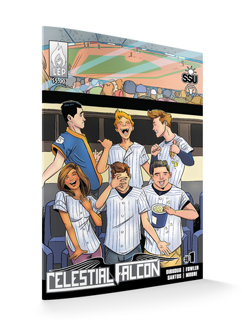 Celestial Falcon #1 Cover D "Baseball" Variant, Riccardo Faccini
