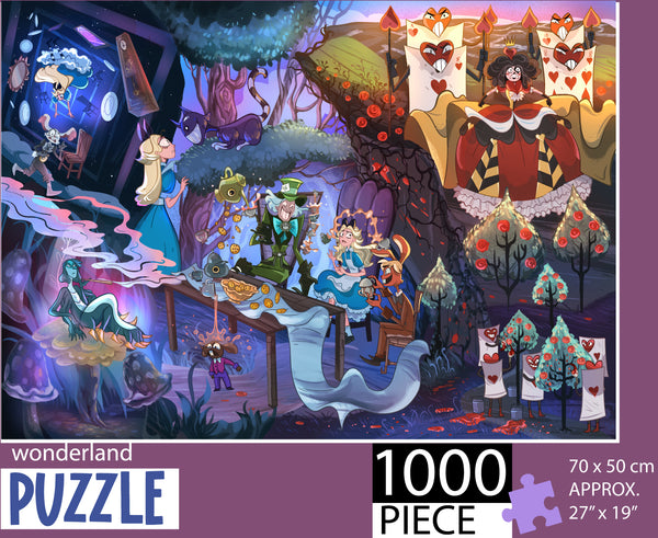 WONDERLAND 1000 Piece Jigsaw Puzzle