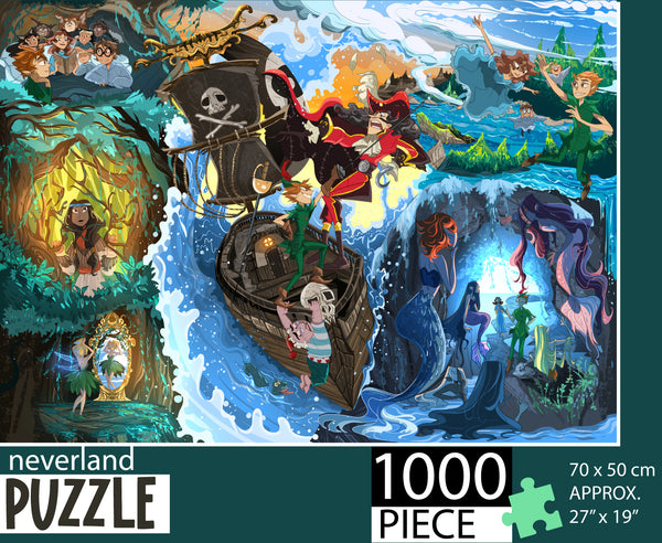 NEVERLAND 1000 Piece Jigsaw Puzzle